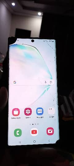Samsung Note 10 Panel crack sim not working