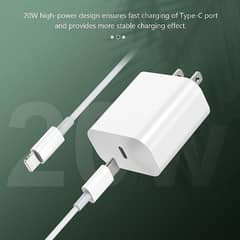 iphone charger 20watt type C port full new original