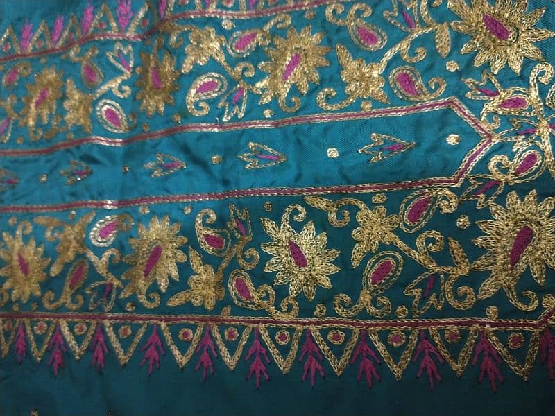 3 colours embroidery silk fabric 11