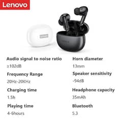 Lenovo Xt88 wireless airpids