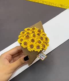 (handmade) computer sheet Mini flower bouquet