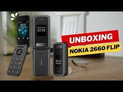 Nokia 2660 Flip (BOX PACK) Black Color