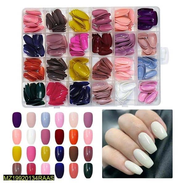 Artificial nails 576 PCs for sale 2000 Rs 1