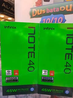 Infinix Note40 With & Without powerbank in Best Rates & COD Also avail