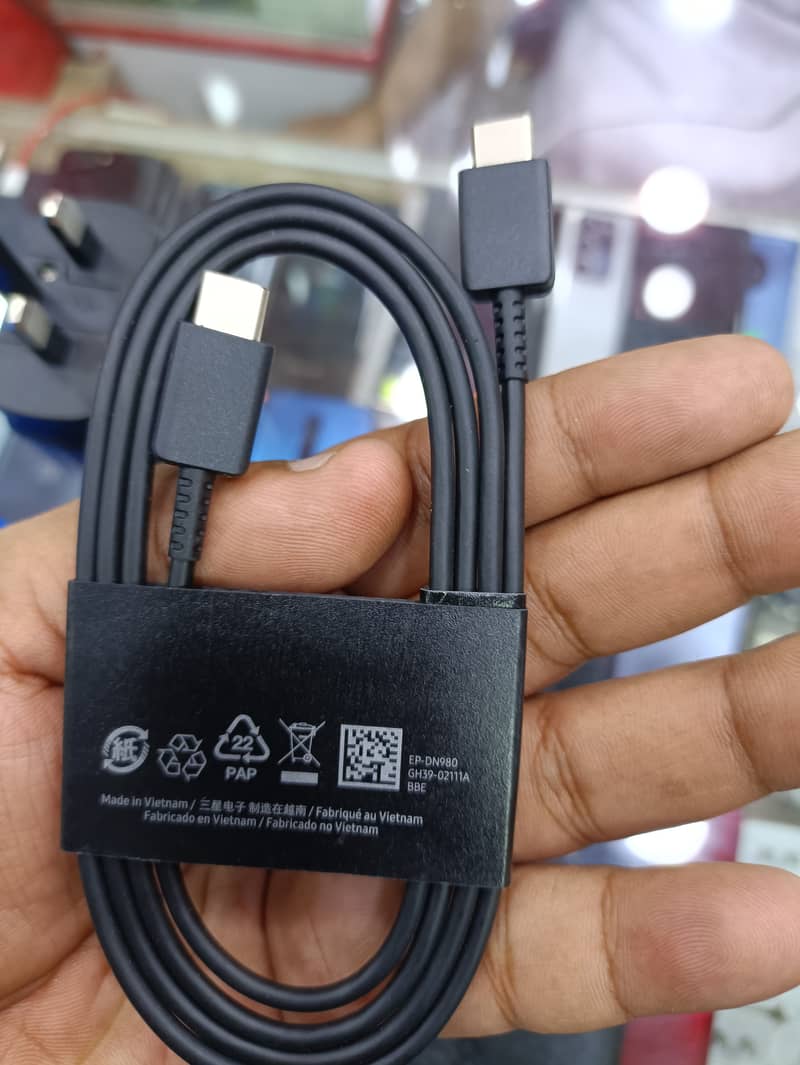 SAMSUNG 45 W ORIGINAL W ORIGINAL CHARGER WITH CABLE 4