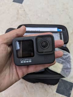 GoPro 9 Black with accessories and 2 extra batteries