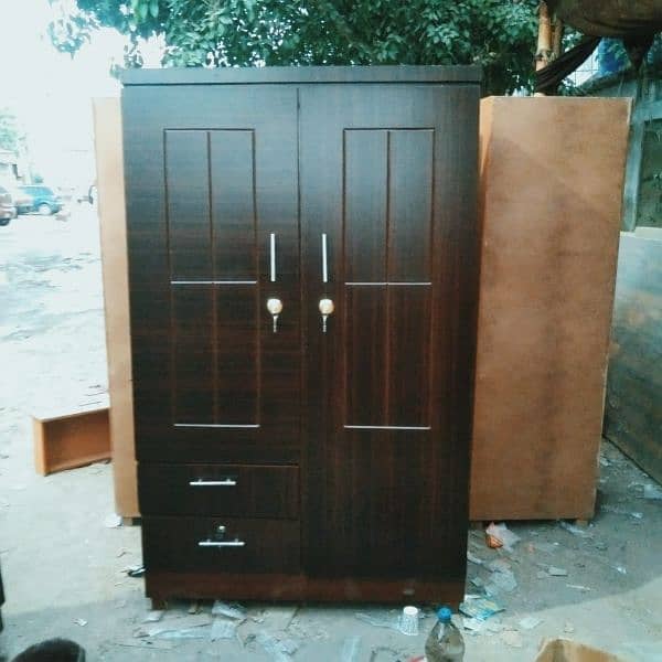 brand new almari 3door front lamination patex wood all colors avail 3