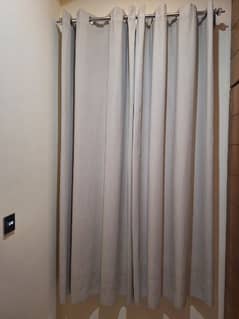 2 Grey colored Curtains