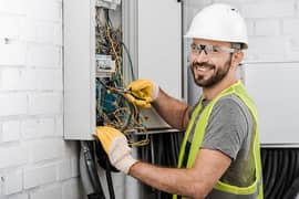 Electrician or helper required for solar and CCTV works