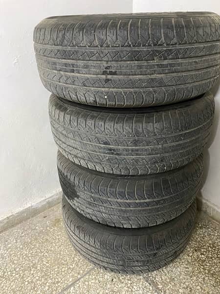 Toyota Landcruiser Cygnus Original AlloyWheels with new tyres 1