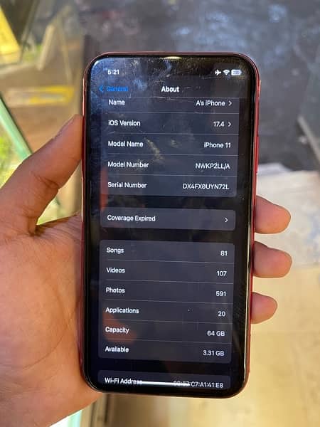 Iphone 11 64 gb non pta JV 2