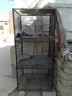 3 portions cage
