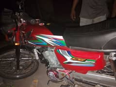 Honda 125 2023 model for sale good condition non accident demand 190