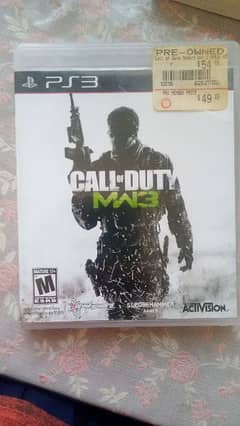 Call of Duty Modern war 3 (PS3 CD)