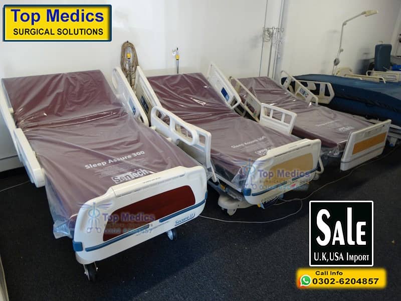 ICU Bed Hospital Bed Patient Bed Medical Bed Surgical Bed USA BED 6