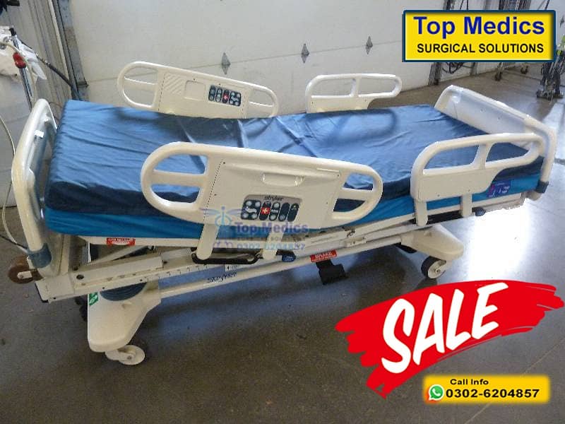 ICU Bed Hospital Bed Patient Bed Medical Bed Surgical Bed USA BED 7