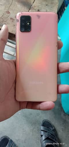 Samsung galaxy A 51 . . 6gb 128gb good condition number par call krna