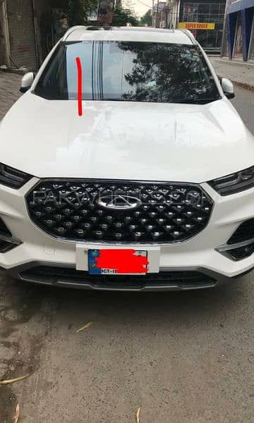 Chery Tiggo 8 Pro 2023 bilkul showroom jesi gari ha untouch gari ha 0