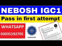 NEBOSH igc paper solve