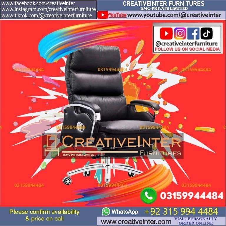 Office chair table CEO Executive Mesh Visitor Sofa revolving gaming 14