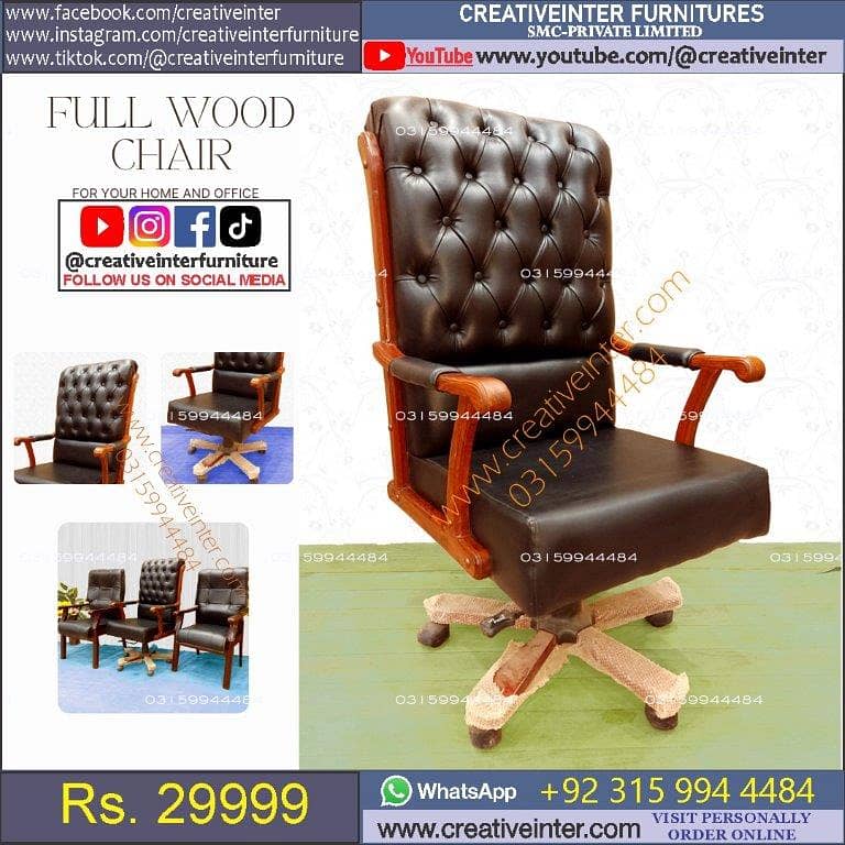 Office chair table CEO Executive Mesh Visitor Sofa revolving gaming 19