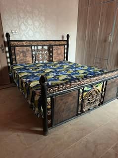 iron Bed with matress