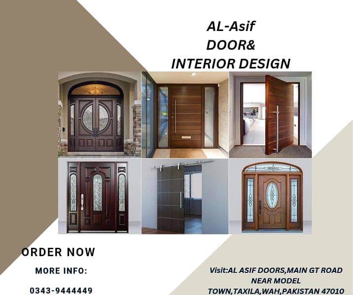 Best Quality All kind of Doors avaliable in Al-Asif furniture & doors 3