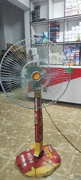 floor fan available at very cheap price AC and DC both. 1