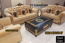 New Luxury 6 seater sofa set