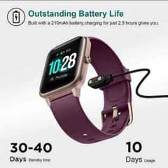 Fitness Activity Tracker Watch as Fitbit Heart Rate Monitor Pedometer