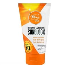 Rivaj uk whitening and vanishing sunblock SPF 60