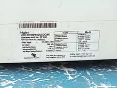 1 ton dc inverter haier company available only indoor