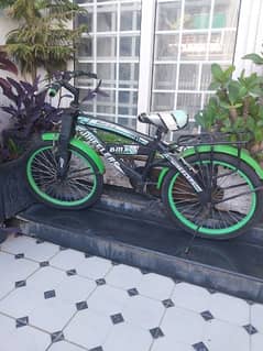 Green Bmx Wheelers cycle for kids