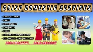 House Maid , Babysitter, Nanny, Nurse, Cook , Driver , Patient Care