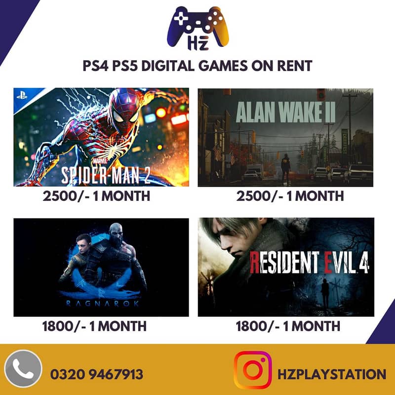 PS4 PS5 GAMES CHEAP RNT 0