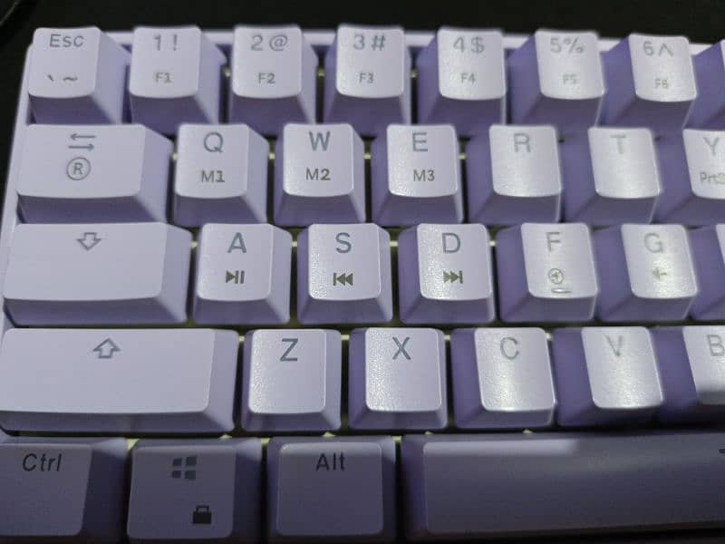 GK 61 Fastest gaming keyboard in Yellow switches for sale 4