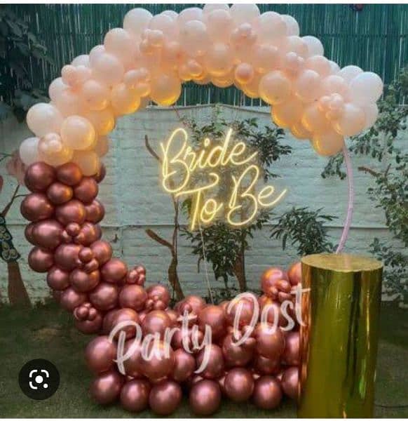 birthday decore/ baloon decore/Aqeeqa decore / jumping/ magic show 16