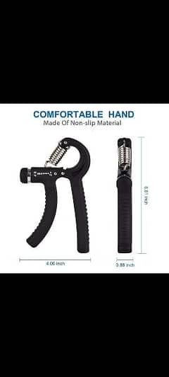 Adjustable Rubber Hand Gripper