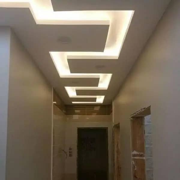 False Ceiling Karachi | Gypsum Celling | Pop Celling | Interior work 6