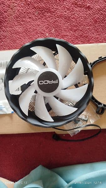 product name ' CPU COOLER '   model ' S3 led cooling fan 4