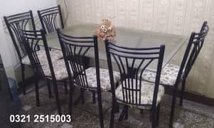 Dining Table with 6 Chairs for sale