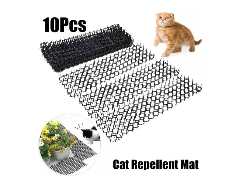 Anti Cat Dog Scarer Scat Spike Mat Repellent Outdoor Indoor Garden 0