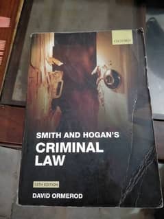 Criminal Law Book of Oxford University Press