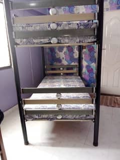 Bunk Bed in iron without mattresses