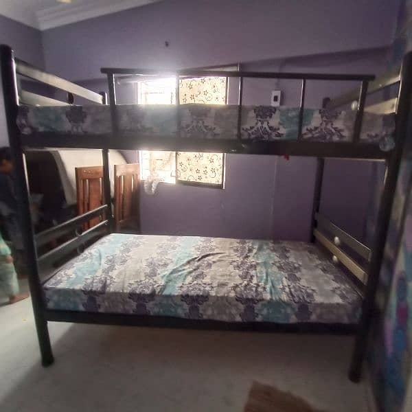 Bunk Bed in iron without mattresses 3