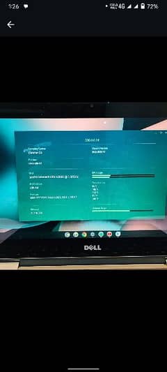 Dell Chromebook 3189|Touch Screen|4GB RAM 16Gb ROM|playstore supported