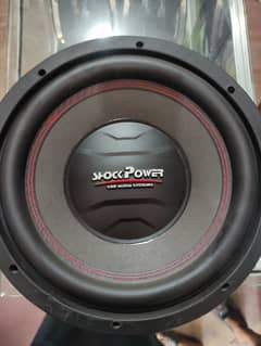 Shock power woofer