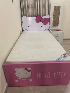 kids wardrobe and bed set with out matrees