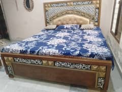 bed with mattress in cheap price