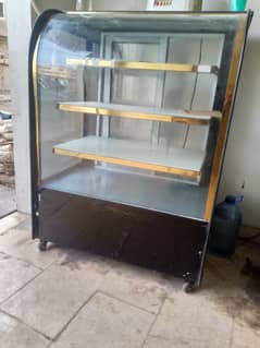 Glass display counter for the bakery and more thing